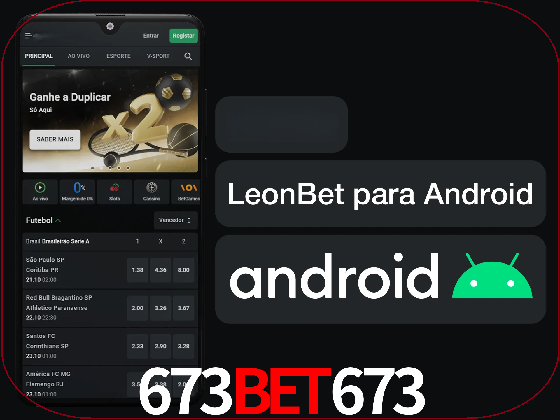 Adquira sua versão poket de LeonBet.
