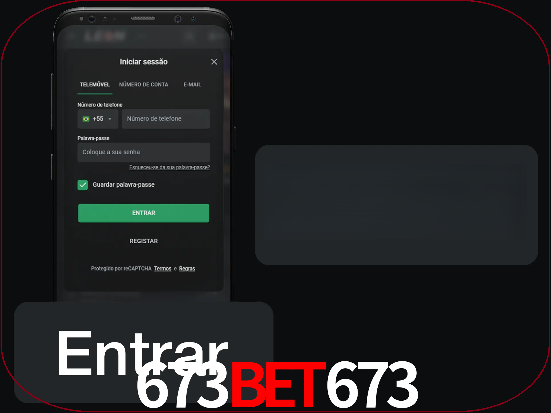 Faça o login para começar a apostar e jogar no cassino.